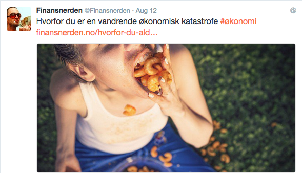 Utdrag fra Twitter - hvorfor du aldri bil bli rik